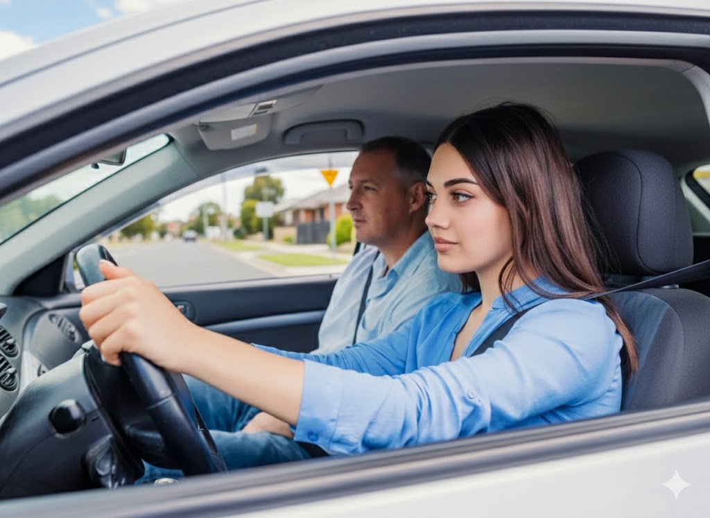 Driving lessons by instructor in Mitcham VIC